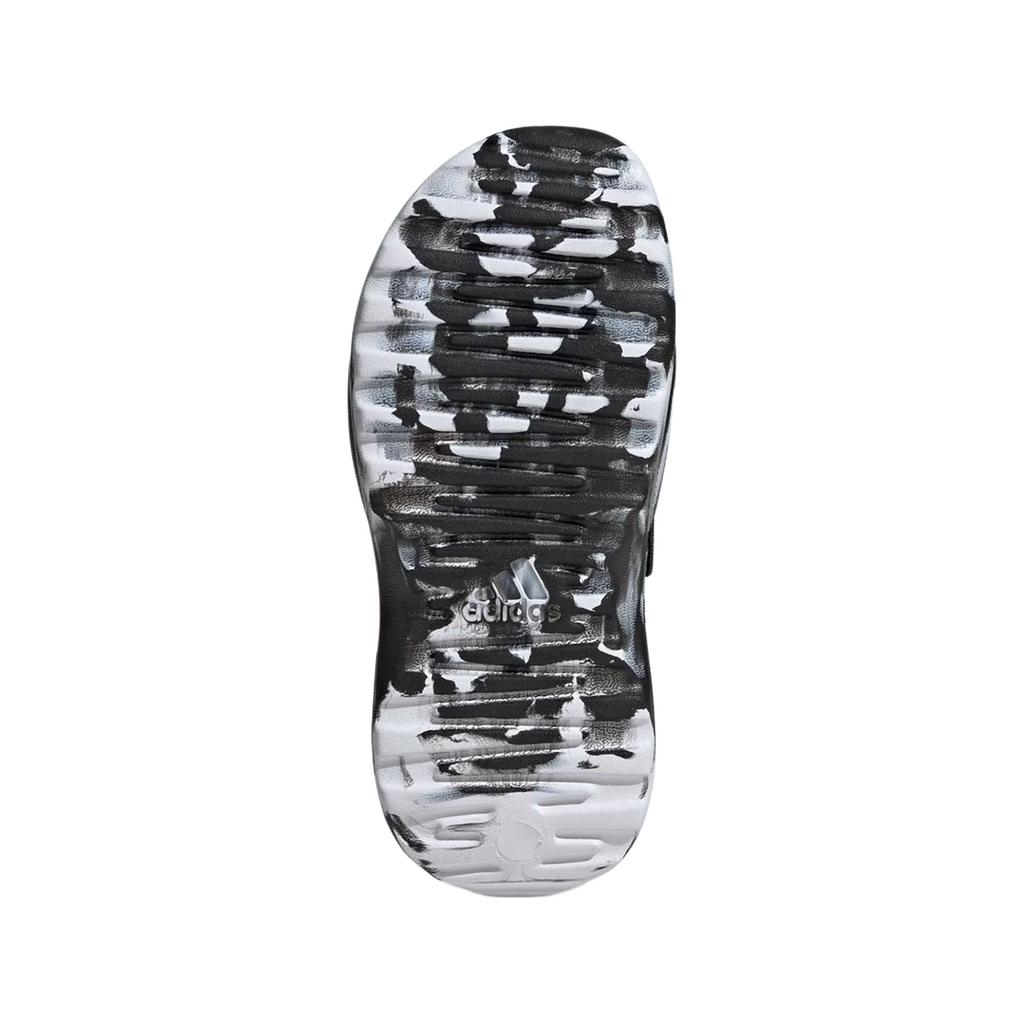 Adidas Mehana Sandal Fashion Comfortable Non-Slip Shock Absorbing Low-Top Kids Sandals Kids Sandals White Black JP5827