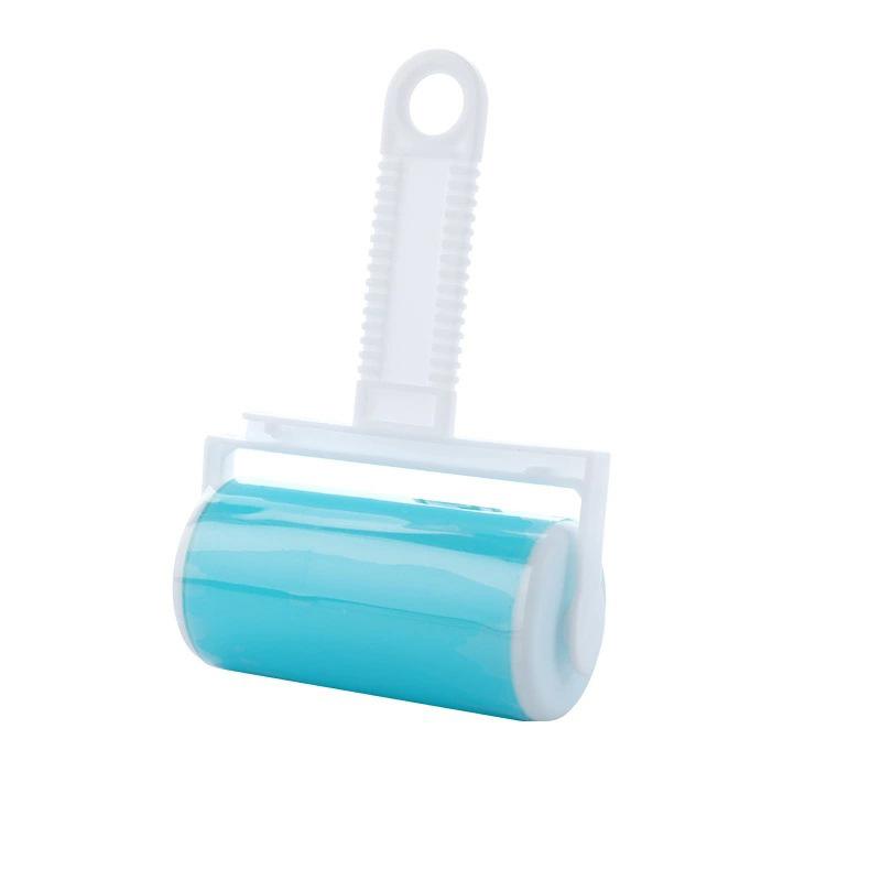 Washable Clothes Hair Sticky Roller Reusable Portable Home Clean Pet Hair Remover Sticky Roller Carpet Bed Sofa Dust Collector