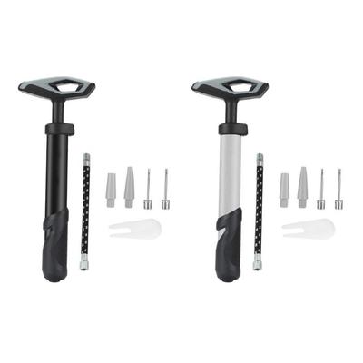 Hand Pump Inflator Portable Sports Basketball Pump With Air Nozzle, Air Needle Football Inflating Pump Easy To Use