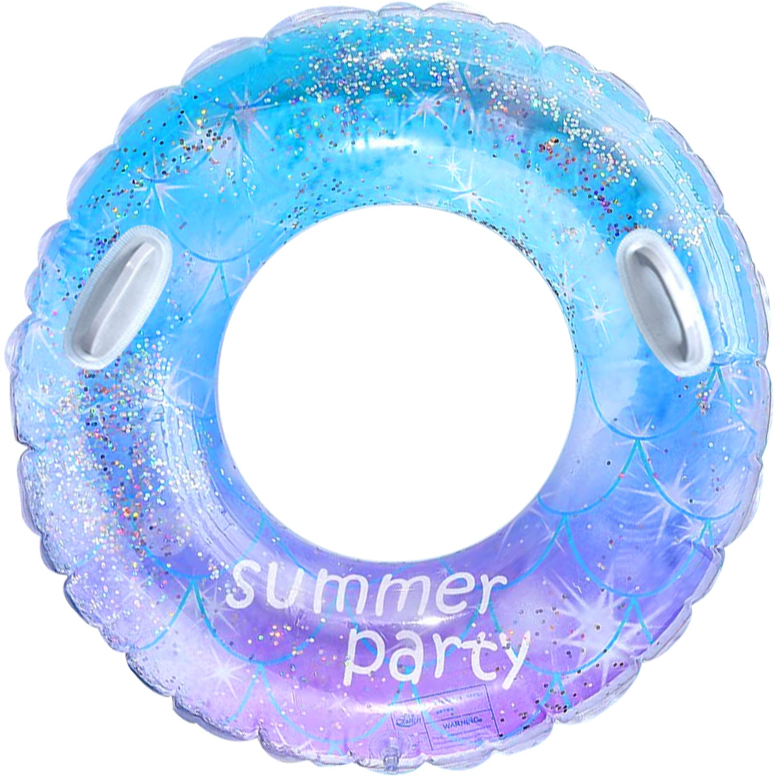 

Float for adults with for water summer for water for boys and diameter handles, O-shaped float, play, sparkly, vacation, cute, swimming, play, bath,