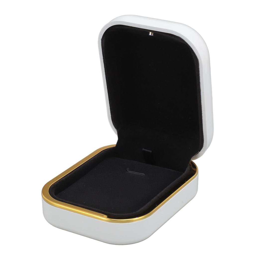 LED Light Pendant Box Necklace Display Case Durable Waterproof Large Capacity LED Light Necklace