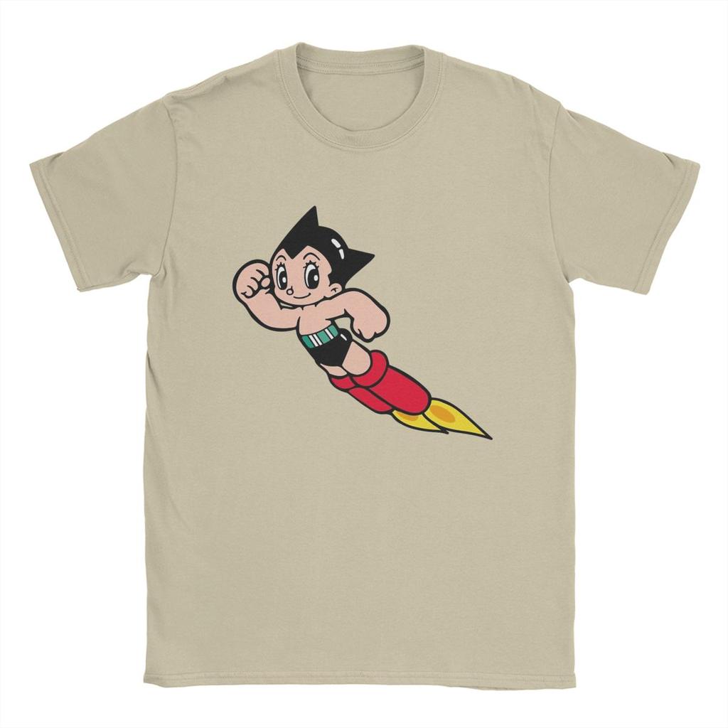 Astroboy Men T Shirt Astro Boy Anime Leisure Tee Shirt Short Sleeve O Neck T-Shirts Cotton Summer Clothes