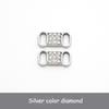 luxury Rhinestone AF1 Shoe Charms Colorful Diamond Sneaker Charms Girl Shoe decoration DIY Shoelaces Buckles shoes accesories