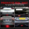 RED Smoke Car LED Rear Bumper Fog Lamp Brake Reflector Lights for Nissan Juke Rogue Fit XTrail X-Trail T32 2014-2018 26580-ED50A