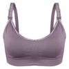 Seamless Front Closure Push-Up Nursing Maternity Bra - Plus Size, Anti-Sagging, Postpartum & Breastfeeding Support