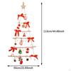 Wall Hanging Christmas Tree Decor Xmas Ornament Ladder for Party Supply Festival