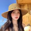 Sun Protection Woven Hat Wide Brim Sunshade Hat New Straw Hat  Seaside Beach