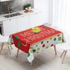 Christmas Tablecloth Home Holiday Party Atmosphere Decorative Coffee Table Tablecloth Restaurant Tablecloth