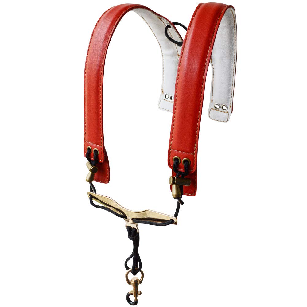 

Saxophone Saxophone Shoulder Leather Saxophone Shoulder Reduces Musical Instrument Shoulder Saxophone Neck Shoulder Strap Red [adorence] Strap, Strap,