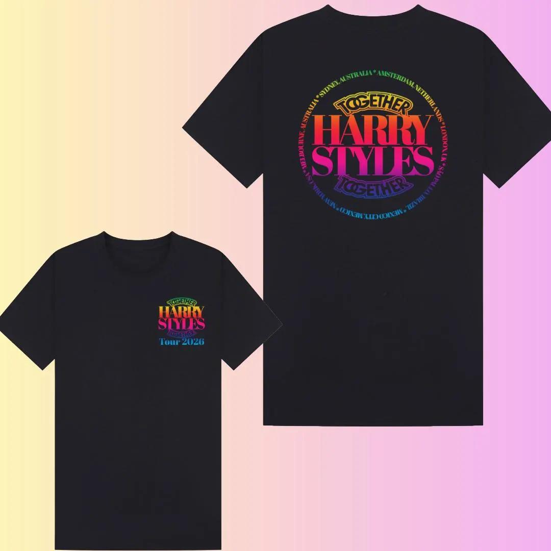 

Harry Styles Together Tour 2026 Print Tshirt Music Cotton Clothes Men Street Casual Fashion Hiphop Unisex Couple T Shirt 4XL