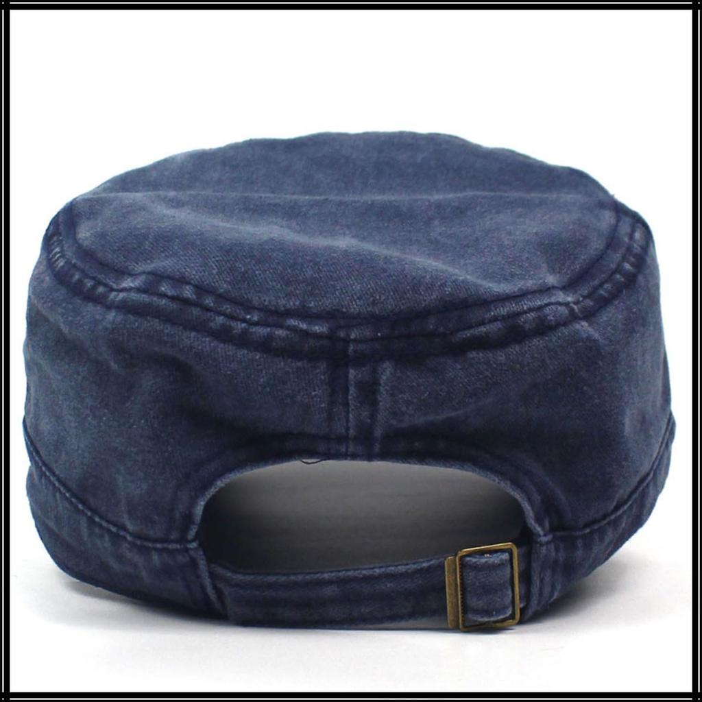 Military Work CZ292 [White Fang] Hat, Cap, Stylish, Fashionable, Denim, Men's, Women's, (Dark Gray)