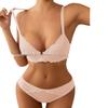 Cross-border Sexy Lace Push-up Bra Set for Women - Hot Selling