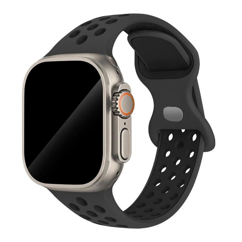 Strap For Apple Watch Band 46mm 44mm 49mm 45mm 40mm 41mm 38 42mm Correa Breathable Bracelet Iwatch Series 10 8 SE 7 6 5 9 Ultra