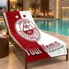Custom Name Aberdeen Beach Towel Personalized Text Soft Towel Swimming Travel Bath Gift