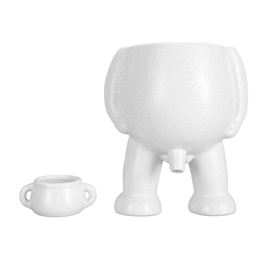 Vaso da Fiori in Ceramica Simulazione Innovativa Uomo Piccolo Urina Decorazione Vaso per Scrivania