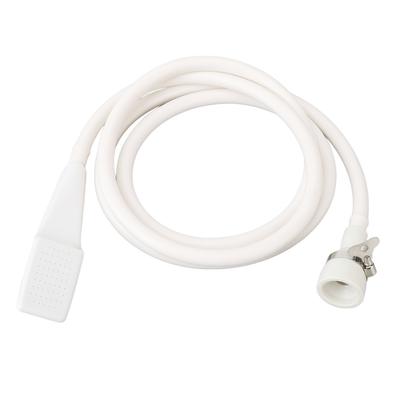 Rubinetto per lavandino in plastica, soffione doccia con tubo flessibile, spruzzatore per shampoo per il bagno, bambini, animali domestici, lavaggio dei capelli, 8,2 piedi
