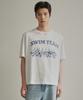 BEYOND CLOSET [Collection Line] Vintage Sports Washed Short Sleeve T-Shirt White