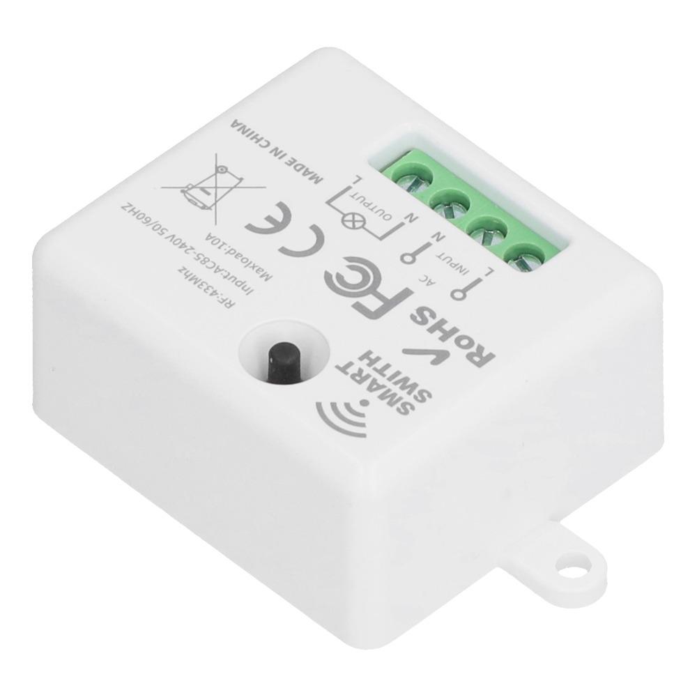 433MHz Smart Switch Module 10A Remote Switch Mini WiFi Relay Switch  Smart Home