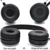 Ear Pads for Jabra Evolve 20 20se 30 30II 40 65 65+Replacement Ear Cushion Foam Cover Compatible with Jabra Evolve 20 30 40 65 Headphone (Black