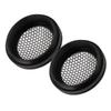2Pcs Round Speaker Grill OD 64mm Speaker Guard Universal Car Speaker Cover  Audio System