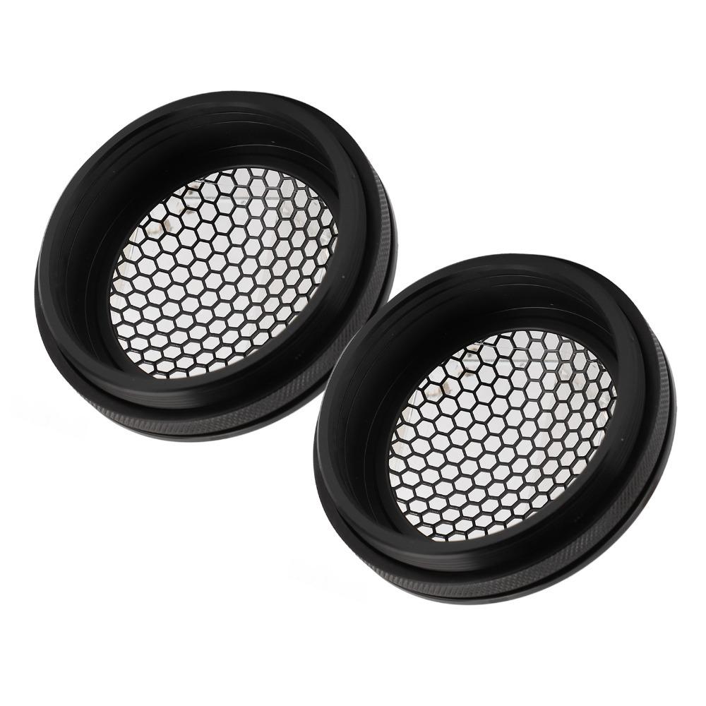 2Pcs Round Speaker Grill OD 64mm Speaker Guard Universal Car Speaker Cover  Audio System