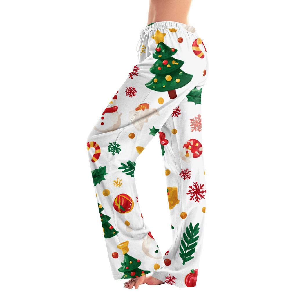 Women's Fashion Loose Casual  Printed Casual Pants
