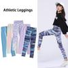 High Rise Kids Workout Yoga Pant Breathable Running Active Tights Girls' Athletic Leggings  Jogging