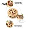 Safe Solid Wood Cat Toys Interactive Toy with Rolling Balls Durable Density Board Scratching Kitten Self Entertainment Toy Anxiety Relief