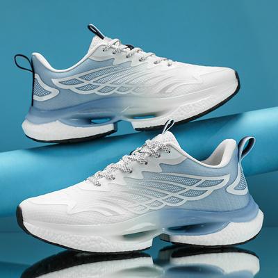 Chaussures de sport pour hommes, chaussures de course à absorption des chocs, chaussures respirantes décontractées tendance.