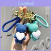 Charming Resin Cartoon Bear Keychain Cute Gift For Couples Friends And Family