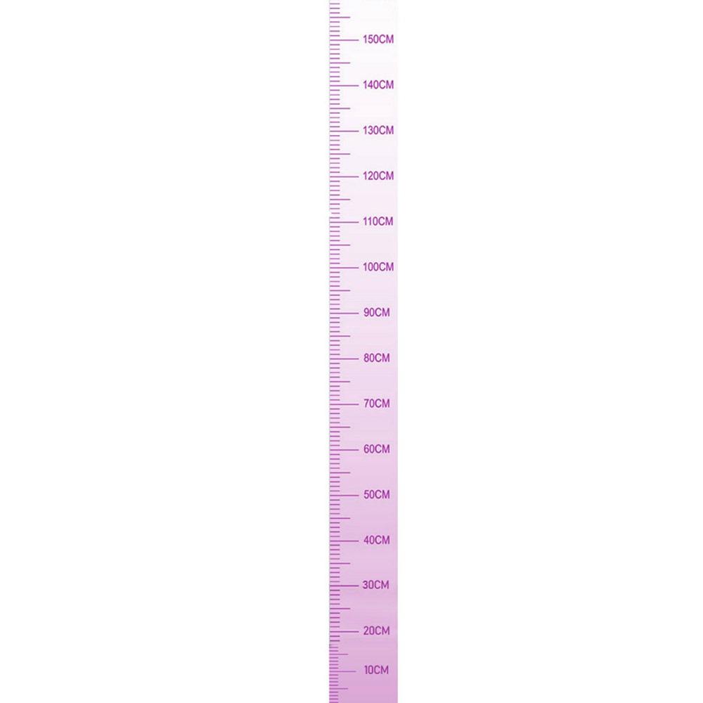 2M Height Kids Height Chart Self-adhesive Child Growth Chart Growth Chart Sticker Height Measuring фиолетовый