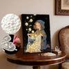 DIY Diamond Art Pearl Painting Kit for Adults, Little Girl Special Shaped Pearl Art Painting Wall for Home Office Decor Handmade Gift