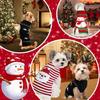 3-Pack Christmas Dog Sweaters Christmas Dog Sweater Santa Claus Sweater Snowman Sweater Knitted Sweaters for Small Dogs