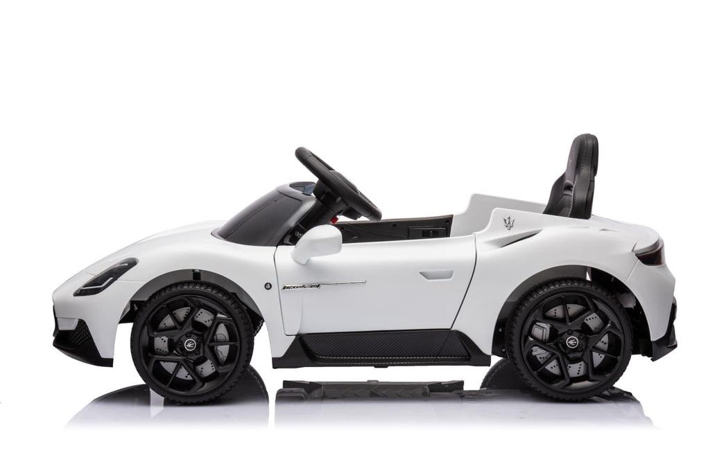 Battery Powered Ride-On Car Maserati Gt Cabrio Remote Control White