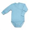Growing Bodysuit For Boys 74/80 Long Sleeve 100% Cotton Manufacturer Blue