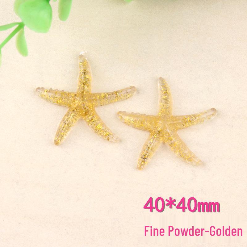 Starfish Resin Accessory Kit: Phone Case, Hair Clip, DIY Ocean Clog Patches