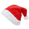 Hats Santa Comfortable With Plush Ball Design Suitable For Decoration Christmas