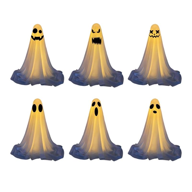 Battery Power Standing Phantoms Halloween Yard Decors 165cm Height Eerie Atmosphere Creation For Porch Garden