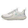 Anta Lingyun Soft And Comfortable Cushioning, Wear Resistant Low top Running Shoes Men's Gray White Green 112225541R-7