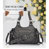 Handbag Women PU Multi Pocket Adjustable Strap Office Daily