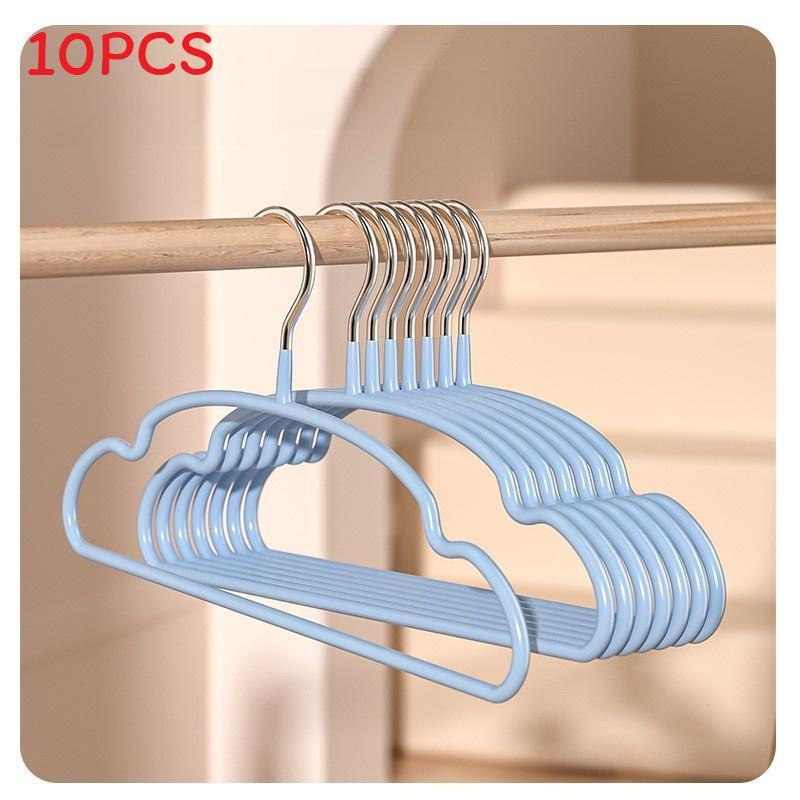 Cloud Childrens Clothes Hangers With Nonslip Baby Wardrobe Organizer For Nursery Storage Set
