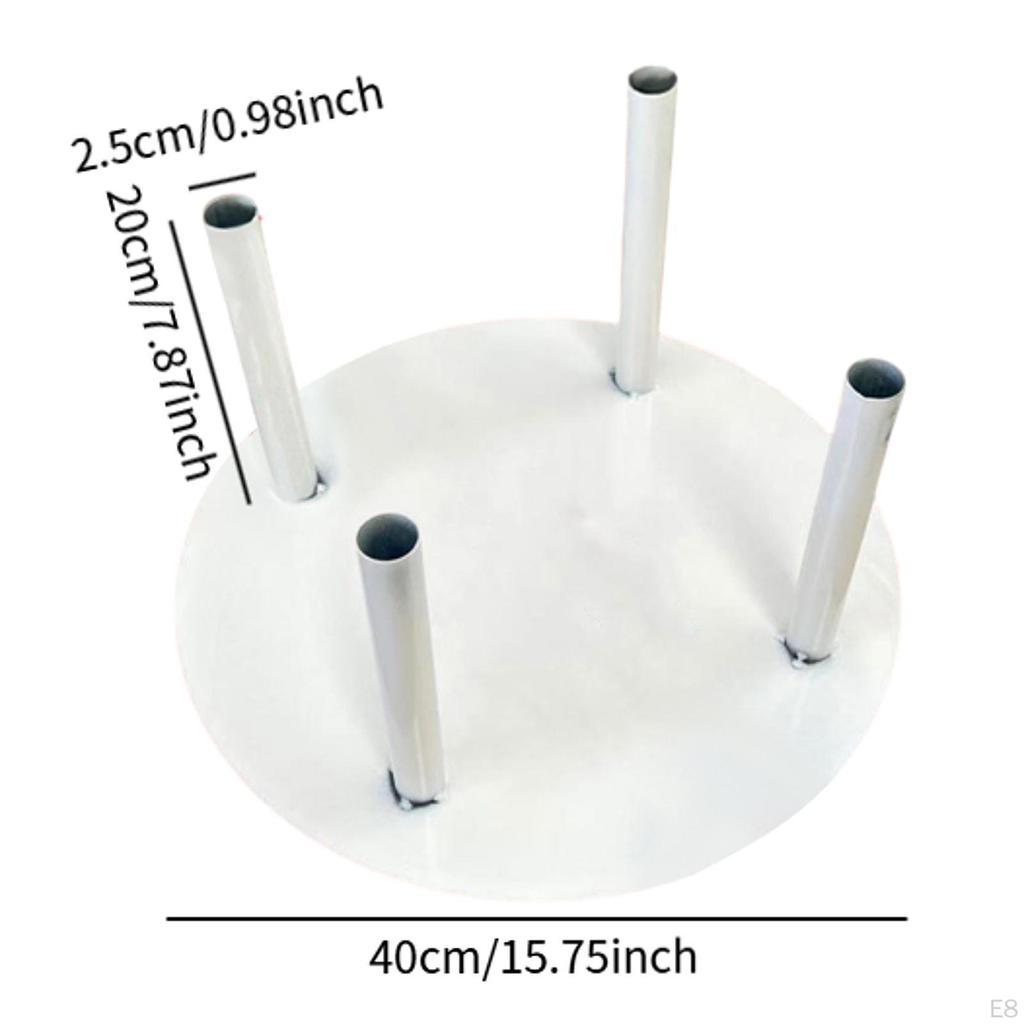 Basis für Blumenständer, Floraler Standfuß, Türträger, Halterung für