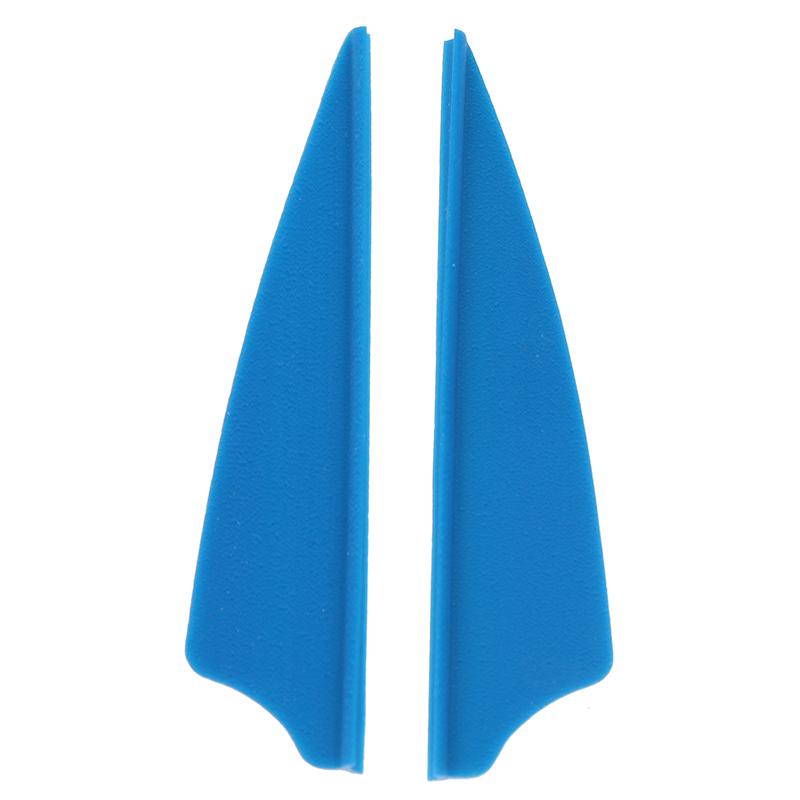 30Pcs/Bag 2" Rubber Vanes Archery Arrow Feather Fletching Shield Diy Tool