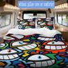 Quirky one-eyed monster Pattern Bedding,Quilt Set Quilt Cover Pillowcase Home Birthday Gift (1*duvet cover+2*pillowcase,without core)ZSJT0917333