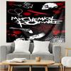 My Chemical Romance Tapestry for Bedroom Aesthetic Classroom Tapestries Wall Hanging for Living Room Dorm Office,Ideal Creative Gift