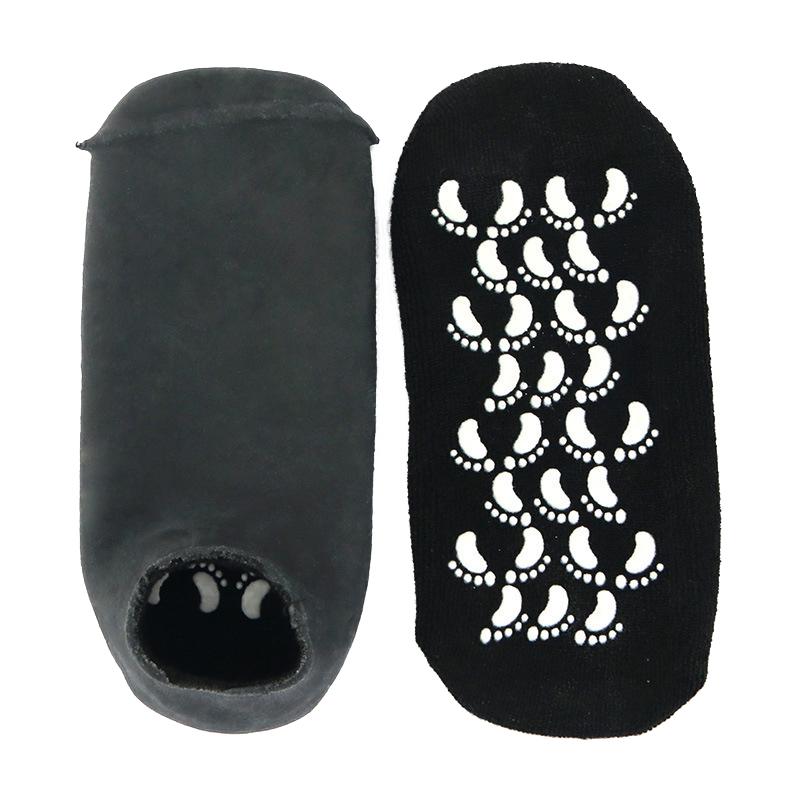 1Pair Multi Colored Essential Oil Moisturizing Socks Gloves For Dry Cracked Feet Nourishing Skin Lubricating Foot Care Massage