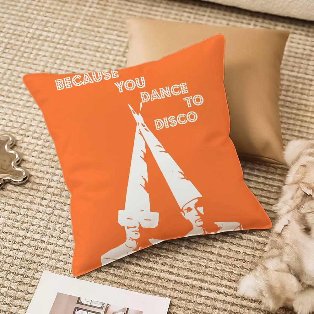 Music P-Pet Shop Boys Band Pillow Case Anti-dustmite Invisible Zipper Sofa Bed