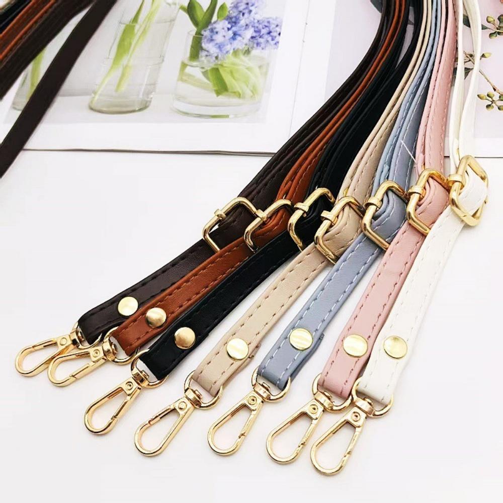 Pu Leather Bag Strap Soft Replacement Bag Handle Adjustable Shoulder Strap Adjustable Women'S Bag Strap For Diaper Bags Handbags