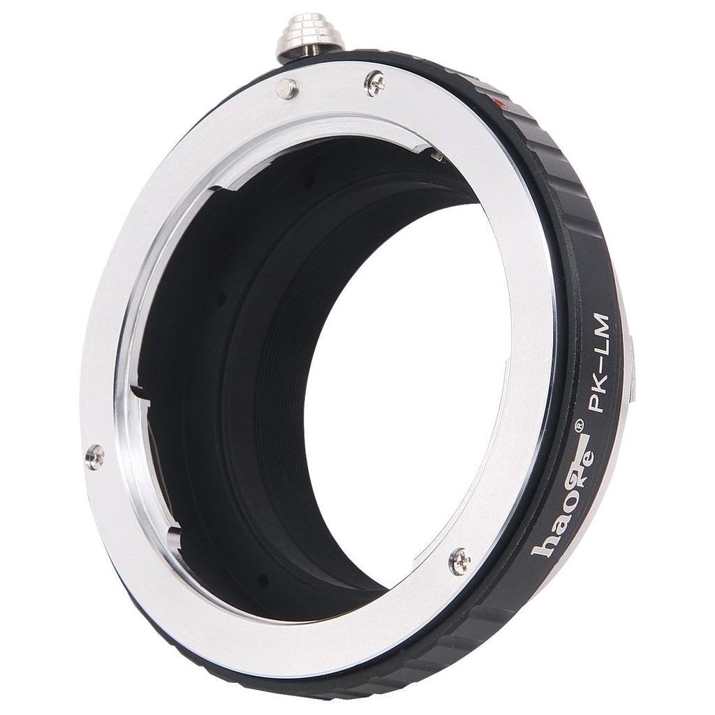 Haoge Lens Mount Adapter for Pentax K PK Mount Lens to Leica M LM Mount including M Cameras, M240, M240P, M262, M3, M2, M1, M4, M5, CL, M6, MP, M7,