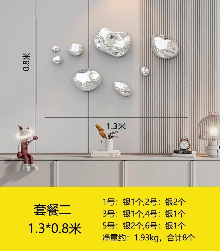 Creative Wall Decor Living Room Bedroom Corridor Hotel Soft Decoration Background Wall Decoration Dining Room Decor Accessories